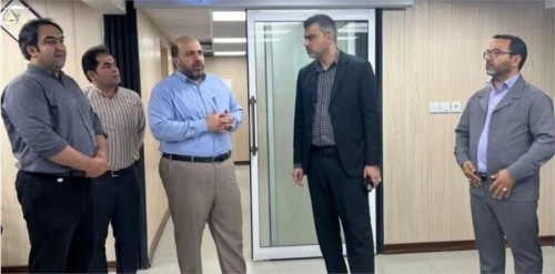بازدید و دیدار صمیمی مدیرعامل با کارکنان آبفا اهواز