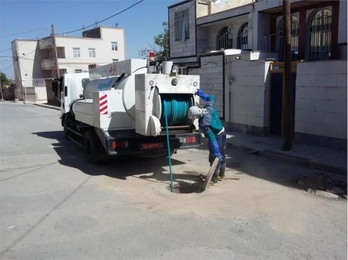 لایروبی و شستشوی بیش از ۲۲۶ کیلومتر از شبکه فاضلاب اهواز