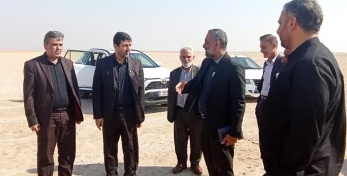 رفع تنش آبی در روستای سلمانه