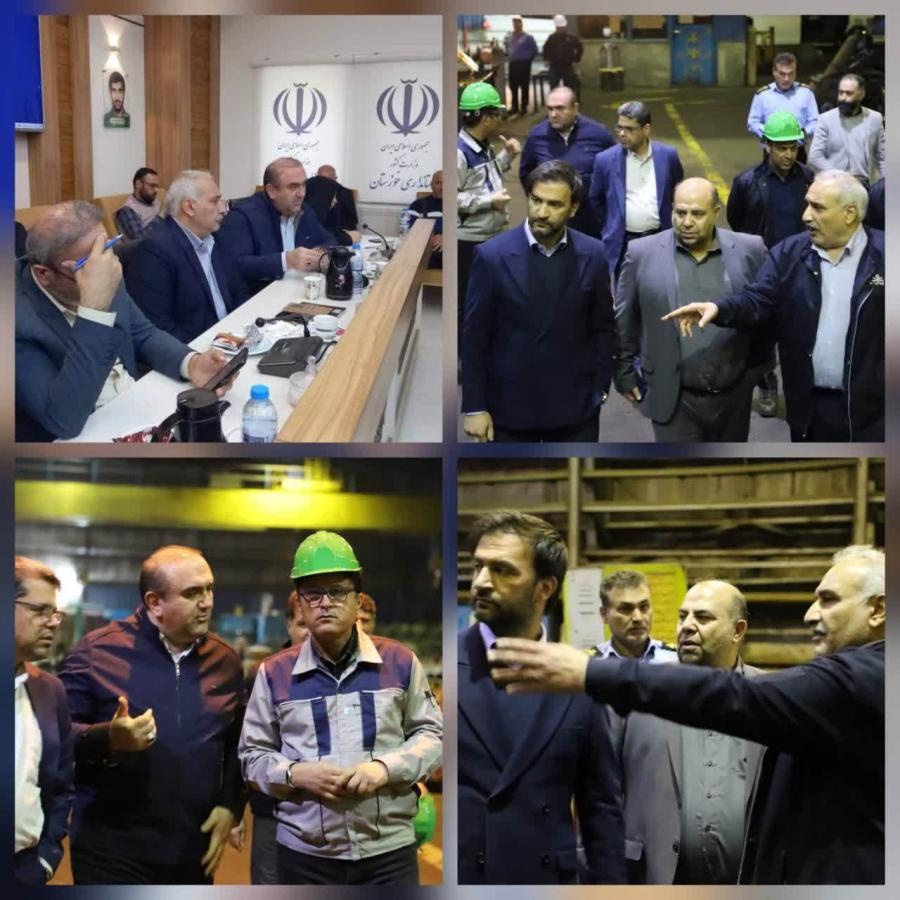بررسی وضعیت تولید و چالش‌های لوله‌سازی اهواز در نشست مشترك مدیران صنعت و انرژی